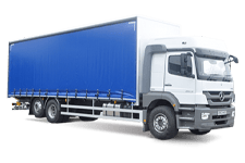 Minibus Hire Dungannon - 26 Tonne Curtain Side Truck - Truck hire Dungannon